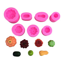 7-teiliges Silikonformen-Set zum Backen von Schokolade, Seife,