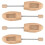 Berkfield Shoe Trees 2 Pairs EU 43-46 Solid Wood Lotus 1