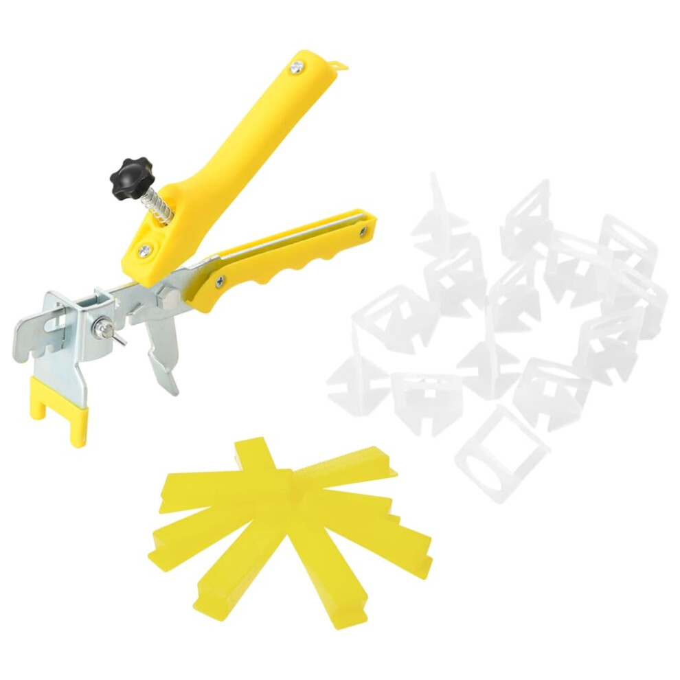 Berkfield Tile Levelling System 250 Wedges 500 Clips 1.5 Mm 7005421800447