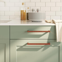 Berkfield Cabinet Handles 5 pcs Bronze 224 mm Stainless Steel