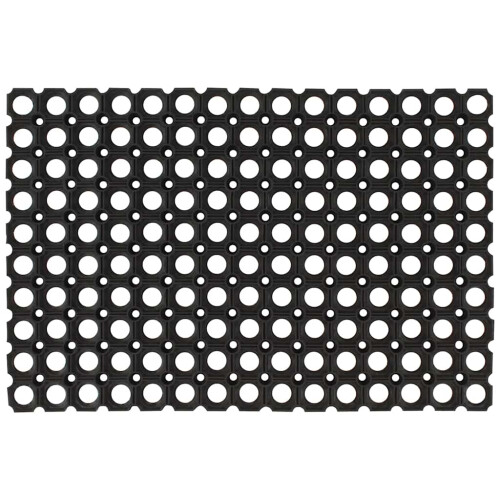Berkfield Door Mat Rectangular 60x80 cm Rubber