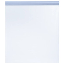 Berkfield Window Film Static Frosted Grey 90x2000 cm PVC