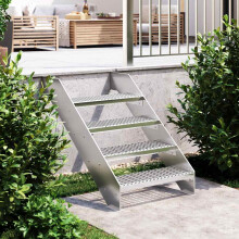 Berkfield Grate Step 60x24x7 cm Galvanised Steel