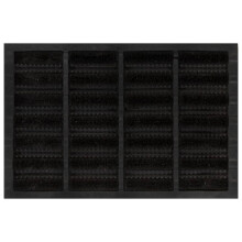 Berkfield Door Mat Rectangular 40x60 cm Rubber and Coir
