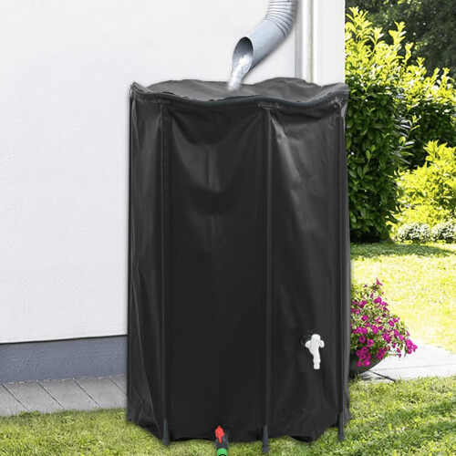Berkfield Water Tank with Tap Foldable 1000 L PVC