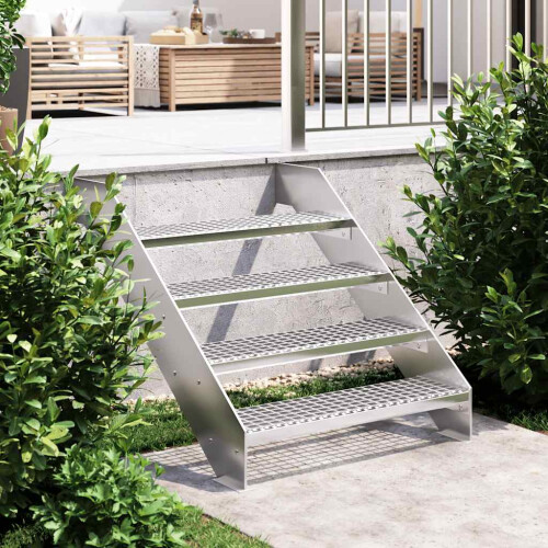 Berkfield Grate Step 80x24x7 cm Galvanised Steel