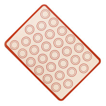 Tapis de cuisson en Silicone efficace, matériaux-Rouge