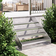 Berkfield Grate Step 100x24x7 cm Galvanised Steel