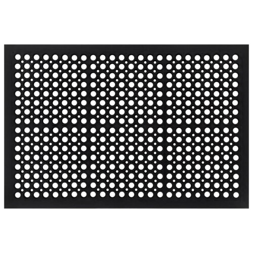 Berkfield Door Mat Rectangular 60x90 cm Rubber