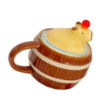 Tasses à thé au lait de dessin animé avec poignée, tasse à-B