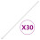 Berkfield Cable Trunkings with Clips ò16 mm 30 m PVC 1