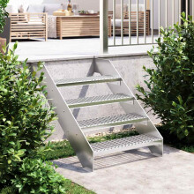 Berkfield Grate Step 70x24x7 cm Galvanised Steel