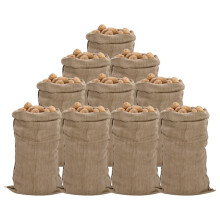 Berkfield Jute Sacks 10 pcs 65x135 cm 100% Jute 340 gsm
