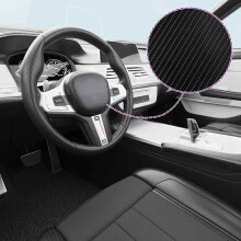 Berkfield Car Film 4D Black 100x150 cm