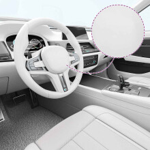 Berkfield Car Film 4D White 100x150 cm