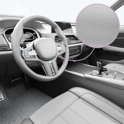 Berkfield Car Film 4D Silver 100x150 cm