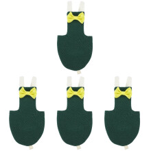 4Pcs Practical Green Bird Clothes Diapers for Cockatiels Protection