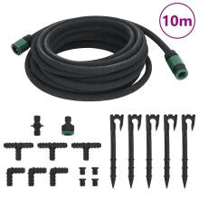 Berkfield Garden Soaker Hose Black 0.6" 10 m Rubber