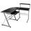 Berkfield Corner Computer Desk Black 132x112x99 cm Engineered Wood 1