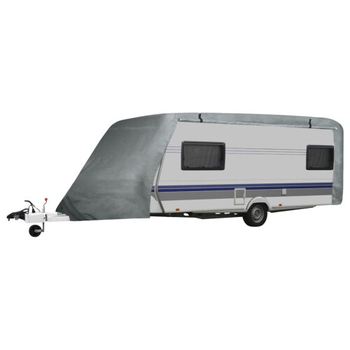 Berkfield Caravan Cover Grey M
