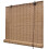 Berkfield Brown Bamboo Roller Blinds 150 x 220 cm 1