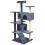 Berkfield Cat Tree with Sisal Scratching Posts 125 cm Dark Blue 1