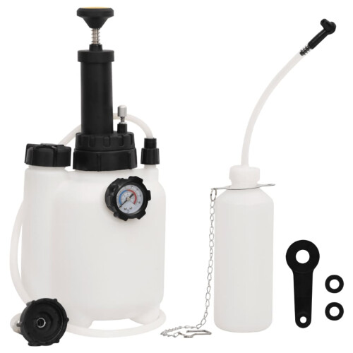 Berkfield Brake Bleeder White and Black 3 L