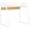 Berkfield Desk White and Oak 90x60x88 cm 1