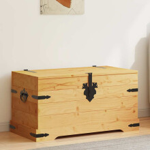 Berkfield Storage Chest Mexican Pine Corona Range 91x49.5x47 cm