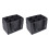 2Pieces Reusable 6 Bottle Wine Bag Thick Felt Fabric With-grey 1