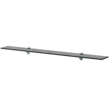 Berkfield Floating Shelf Glass 100x10 cm 8 mm
