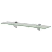 Berkfield Floating Shelf Glass 50x10 cm 8 mm