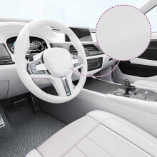 Berkfield Car Film Matt White 100x150 cm