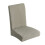 Housse de siège de salle à manger élastique, tissu de-Kaki 1