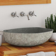 Berkfield Basin River Stone Oval (45-53)x(34-41) cm