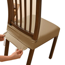 Elastics Stool Slipcover Waterproofs Coating-champagne