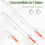 Rustproof Telescoping Water Sprayed Rod Flexible Length 12 To 3