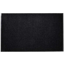 Berkfield Door Mat Black 90 x 60 cm PVC