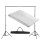 Berkfield Backdrop Support System 300 x 300 cm White 1