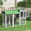 Berkfield Chicken Coop Grey 193x65x117 cm Solid Wood Pine 1