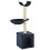 Berkfield Cat Tree with Sisal Scratching Posts 105 cm Blue 1
