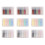 9 Sets Small Stationery Supplies Index Stickers Office 1