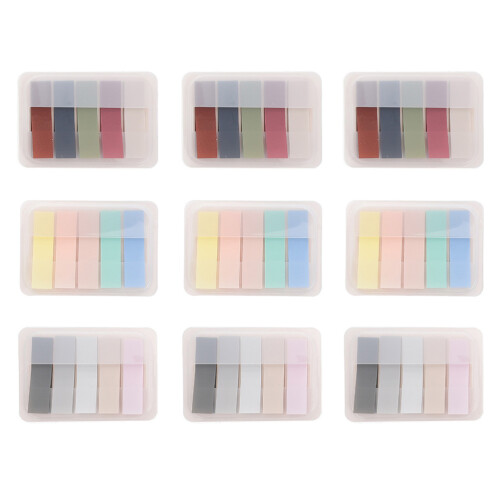 9 Sets Small Stationery Supplies Index Stickers Office