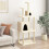 Berkfield Cat Tree with Sisal Scratching Posts Cream 167 cm 1