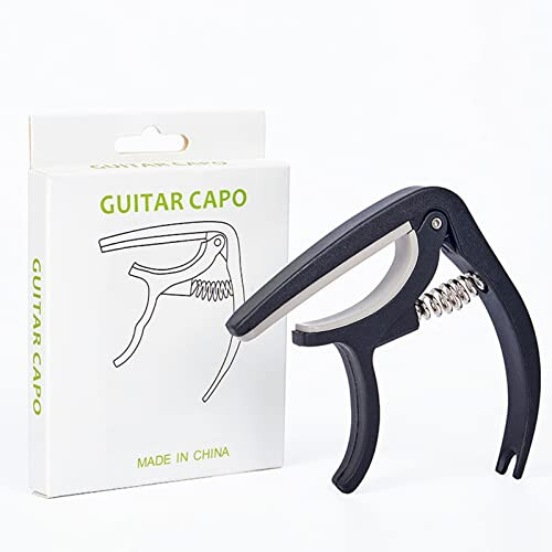 Acoustic Guitar Capo 2 Pack OneHanded Quick Change Spring Loaded Buzz for Electric Guitars 2