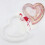 Flexible Heart Shape Coaster Silicones Mold Easy Releases Baking 2