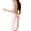 Bathrobe Adjustable Straps Bath Towel Robe Soft and Strong-Pink 1