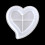Flexible Heart Shape Coaster Silicones Mold Easy Releases Baking 6