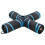Berkfield Cat Tunnel 4-way Black and Blue 132 cm Polyester 1