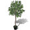 Berkfield Artificial Bay Tree with Pot 120 cm 1